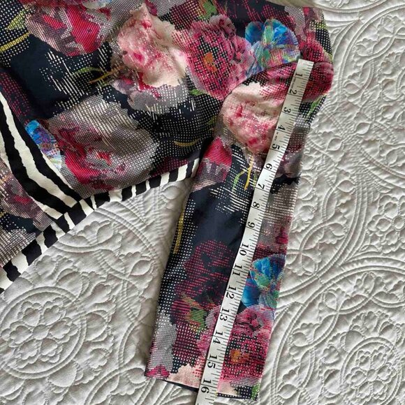 ROBERT GRAHAM Women's OPHELIA Pure Silk Dress Multicolor Floral Print Size M - Picture 11 of 14